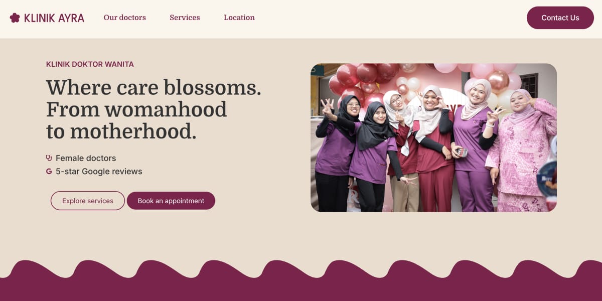 klinik ayra serdang ikhtiar hamil