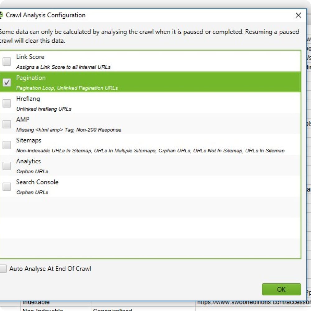 pagination dalam seo