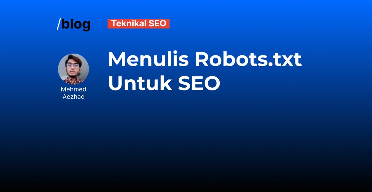 robots txt untuk seo